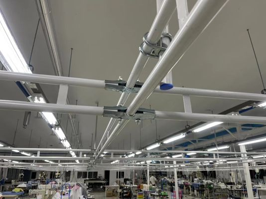 ซื้อ Workshop SS ที่เก็บข้อมูลอัจฉริยะ Garment Hanging System ประหยัดพื้นที่ online manufacture
