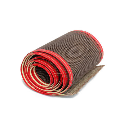 สายพานลำเลียงตาข่าย PTFE ทอธรรมดาที่ปรับแต่งได้ Alkali Free