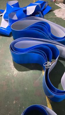 Smooth Glossy Pvc สายพานลำเลียง Petrol Food Grade