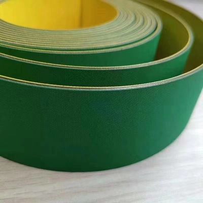 เครื่องกลึงโลหะระบบส่งกำลัง PVC สายพานลำเลียงแบบแบนป้องกันไฟฟ้าสถิตย์อัตโนมัติ