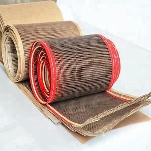 สายพานลำเลียง PTFE อบ UV เกรดสูงทนความร้อน