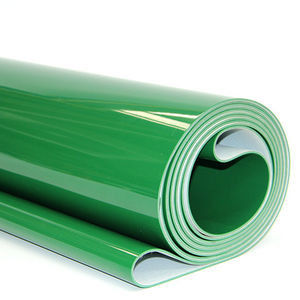 สายพานลำเลียงซิลิโคนอุตสาหกรรม Pvc Pu สำหรับการแปรรูปสิ่งทอ