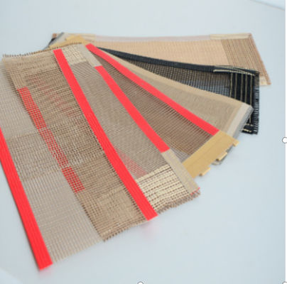 ยา อาหาร ระยะยาว อุณหภูมิสูง PTFE ผิวเคลือบเส้นใยแก้ว Mesh คอนเวียร์แบนท์