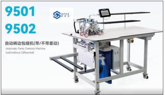 ส่วนอัตโนมัติ Overlock เครื่องเย็บเฉพาะ