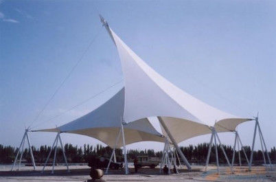 PTFE เคลือบด้วยไฟเบอร์กลาสสูงใช้สำหรับงานก่อสร้าง