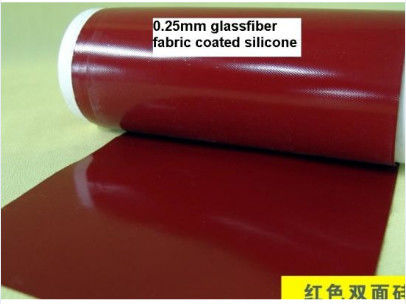 แผ่นเคลือบซิลิโคนหุ้มด้วยผ้าไฟเบอร์กลาสแบบด้านไฟฟ้าฉนวนกันความร้อน Anti - Corrosion