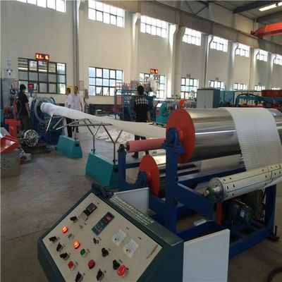 สายการผลิตแผ่นโฟม EPS EPO ทนทานทนทาน EPE Foam Sheet Machine