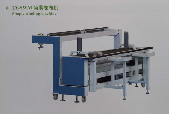 ผ้าทอที่ทนทานมีความทนทานเครื่องม้วนง่าย 1.3KW Power 420kgs Weight