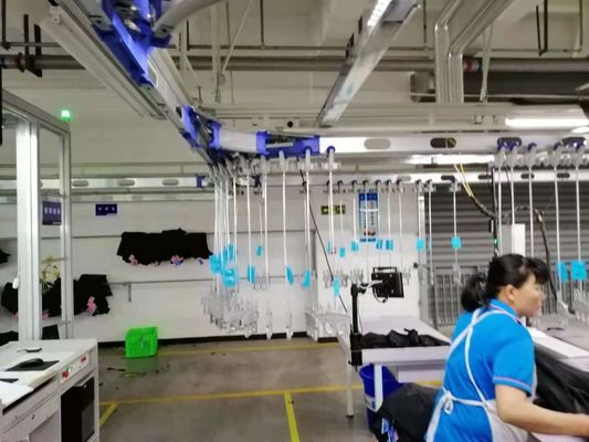 Veirical Conveyor ระบบจัดเก็บด้วยมือ ระบบแขวนเสื้อผ้า Multilayer
