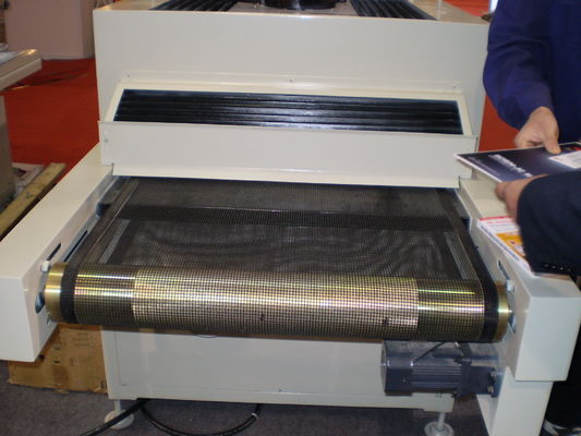 สายพานตาข่ายเทฟลอนสีดำสำหรับกาวยูวี UV Ink UV Cure Machine