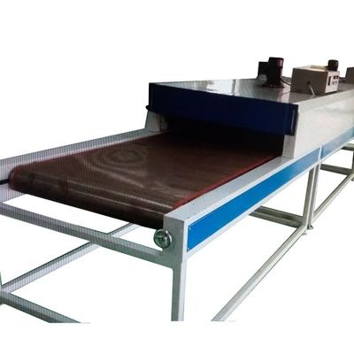 UV Curing Dryer สายพานลำเลียงเทฟลอนสำหรับการพิมพ์ซิลค์สกรีน เครื่องอบอุโมงค์