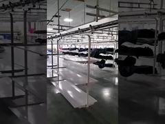 โรงงานผลิตเสื้อผ้าเหล็กไร้ขัด วัดเก็บหลายชั้น